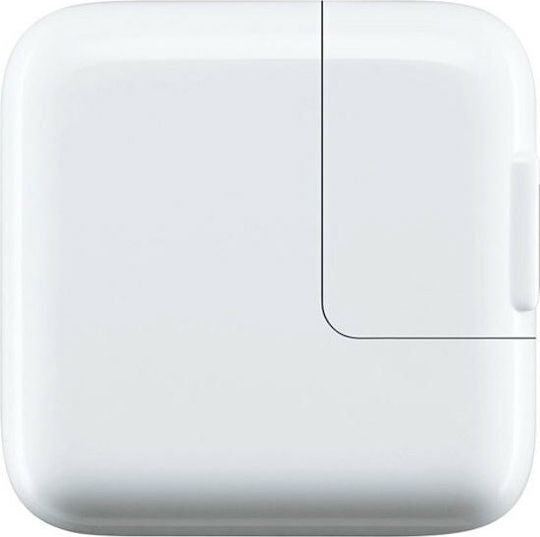 Apple Φορτιστής Χωρίς Καλώδιο με Θύρα USB-A 12W Λευκός (USB Power Adapter 2020)