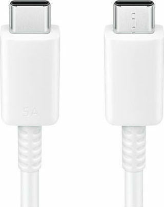 Samsung USB 2.0 Cable USB-C male - USB-C 45W Λευκό 1m EP-DN975BWEGWW