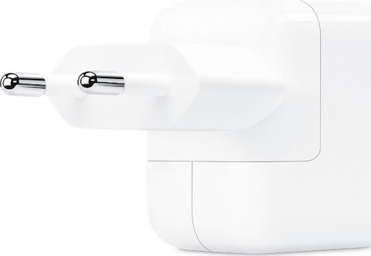 Apple Φορτιστής Χωρίς Καλώδιο με Θύρα USB-A 12W Λευκός (USB Power Adapter 2020)