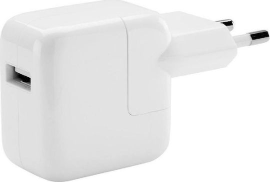 Apple Φορτιστής Χωρίς Καλώδιο με Θύρα USB-A 12W Λευκός (USB Power Adapter 2020)