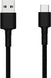 Xiaomi Cable Original Braided Usb Type C Braided USB 2.0 Cable USB-C male - USB-A 18W Μαύρο 1m SJV4109GL