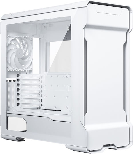 Phanteks Enthoo Evolv X Glass Gaming Midi Tower Κουτί Υπολογιστή με Πλαϊνό Παράθυρο και RGB Φωτισμό Λευκό