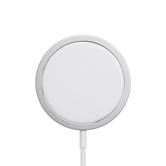 Apple Φορτιστής Magsafe 15W Λευκός (Magsafe Charger 15w)