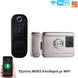 Moes WDL-R5-2 Έξυπνη Κουτιαστή Κλειδαριά Wifi για Μεταλλικές/Ξύλινες Πόρτες Ξεκλείδωμα Fingerprint Pin Κλειδί Εφαρμογή Κάρτα