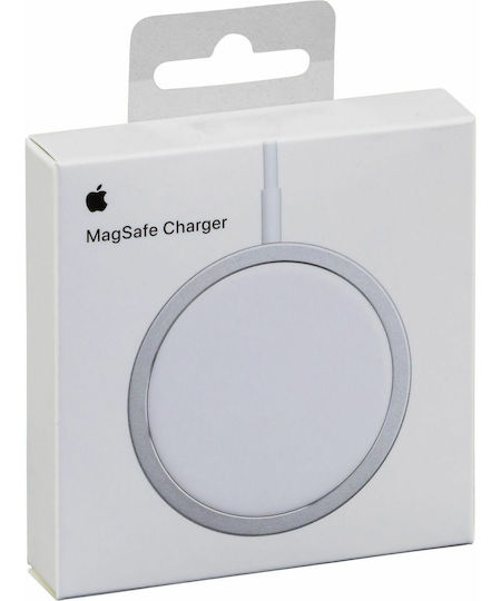 Apple Φορτιστής Magsafe 15W Λευκός (Magsafe Charger 15w)