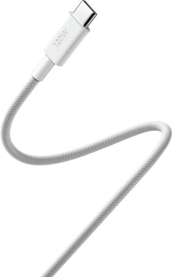 Xiaomi Braided USB 2.0 Cable USB-C male - USB-C 120W Λευκό 2m BHR087AGL