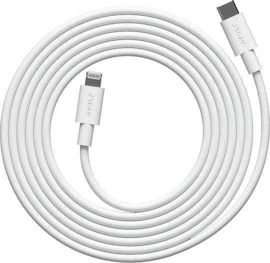 Fast Charging Data Cable USB-C Lightning Apple Avolt 2 Meters Grey