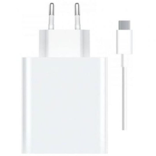 Xiaomi Φορτιστής με Θύρα USB-A και Καλώδιο USB-C 120W Power Delivery Λευκός (HyperCharge Combo)