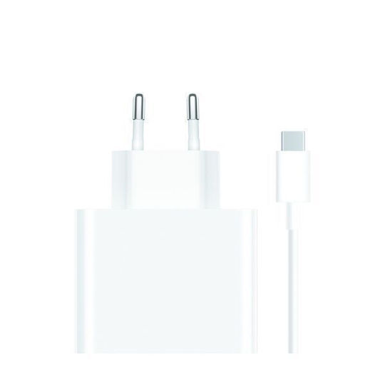 Xiaomi Φορτιστής με Θύρα USB-A και Καλώδιο USB-C 120W Power Delivery Λευκός (HyperCharge Combo)