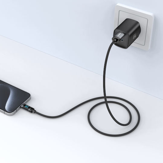 Palpro USB-A To USB-C Cable Fast Charging Samsung Apple 3a 18w Led 1m