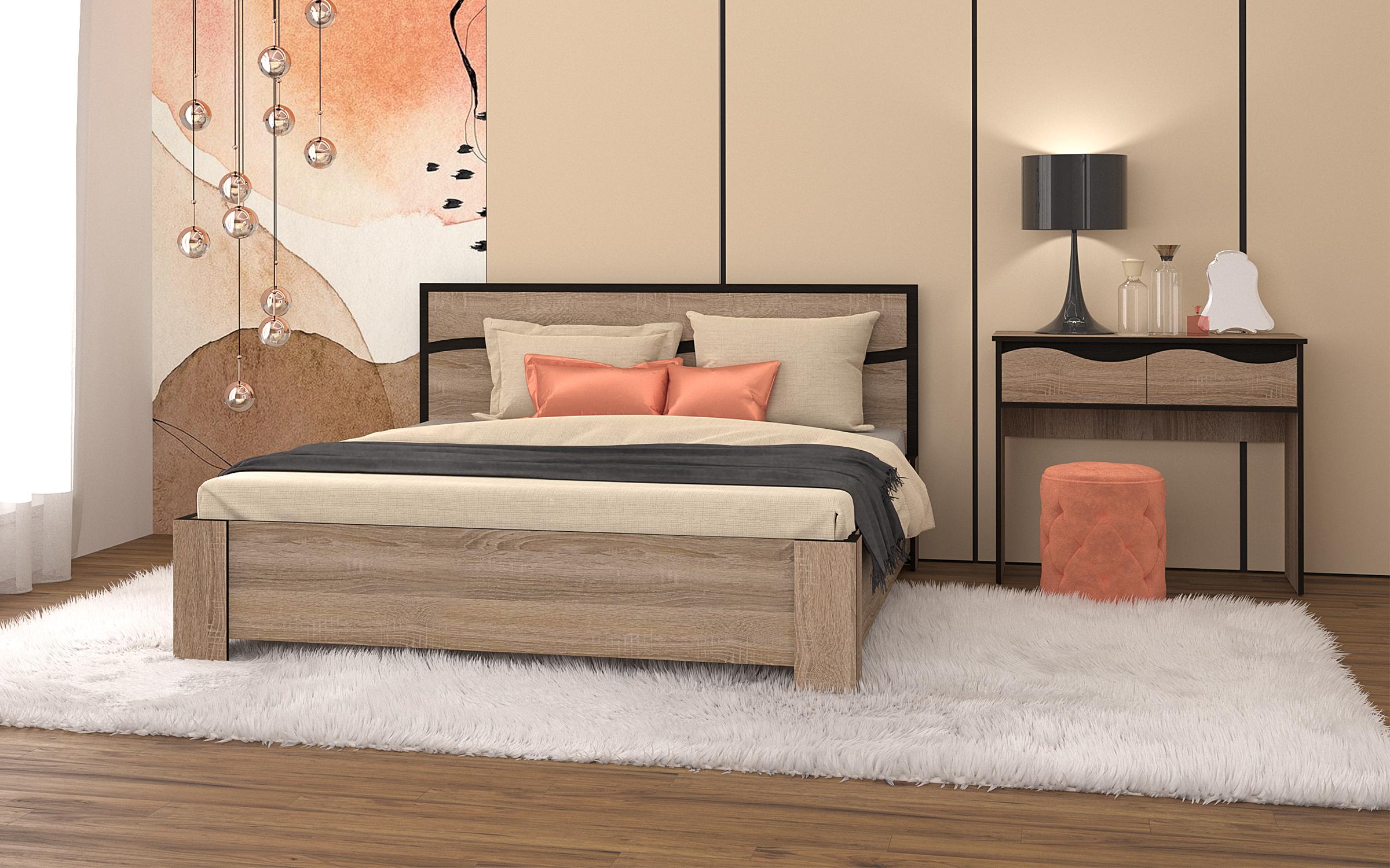 Κονσόλα Palmer 2575 τρούφα sonoma + wenge