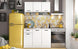 saketi italy - kitchen composition ariel