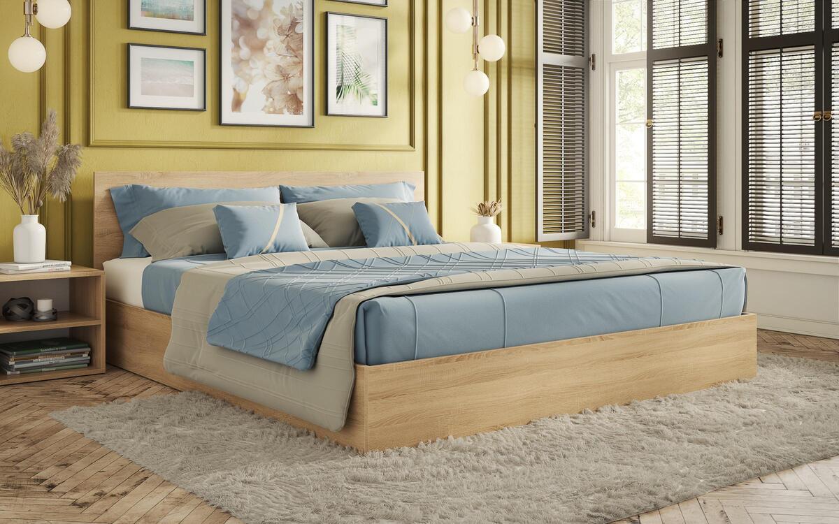 saketi italy - double bed drit