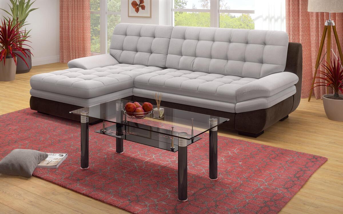 saketi italy - glass coffee table lili