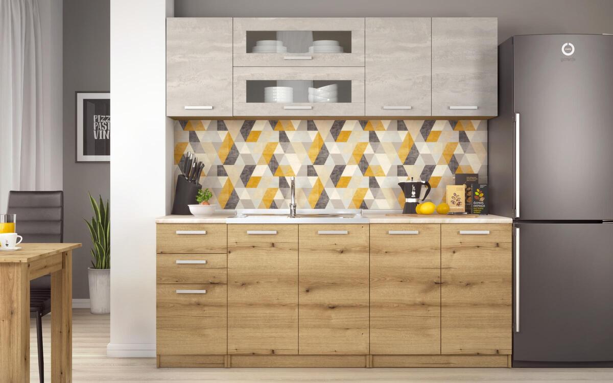 saketi italy - kitchen composition darvin