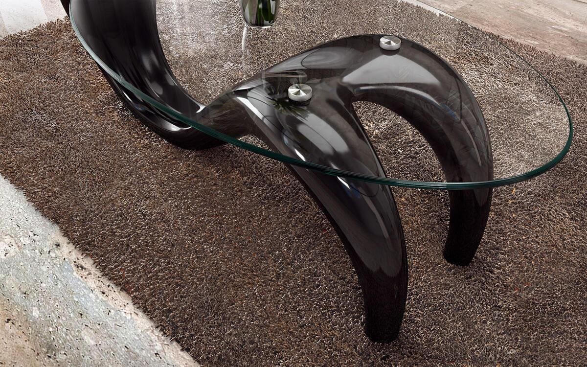 saketi italy - living room table velvet
