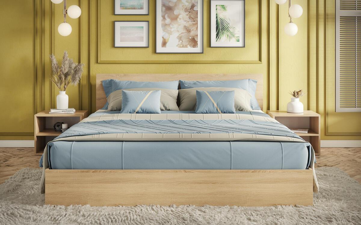 saketi italy - double bed drit