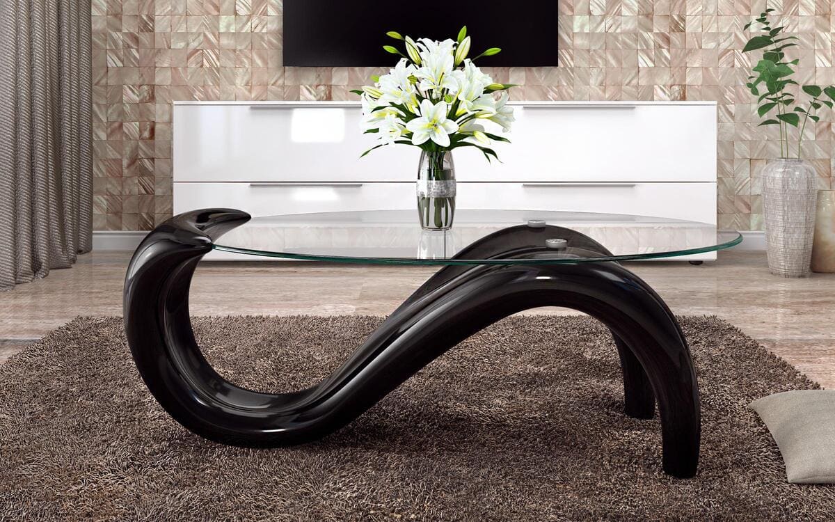 saketi italy - living room table velvet