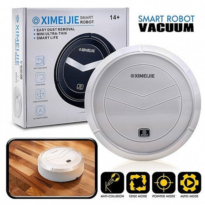 saketi italy - rechargeable robot vacuum cleaner