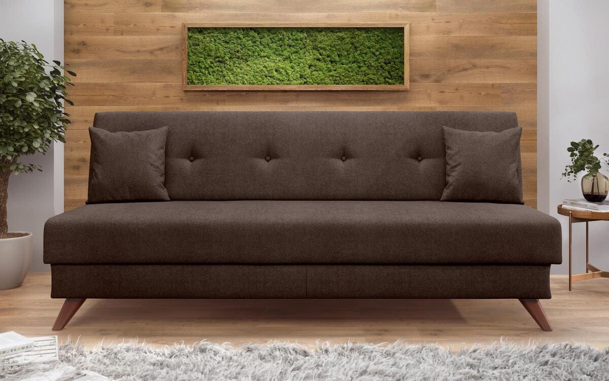 saketi italy - three-seater sofa/bed brenda