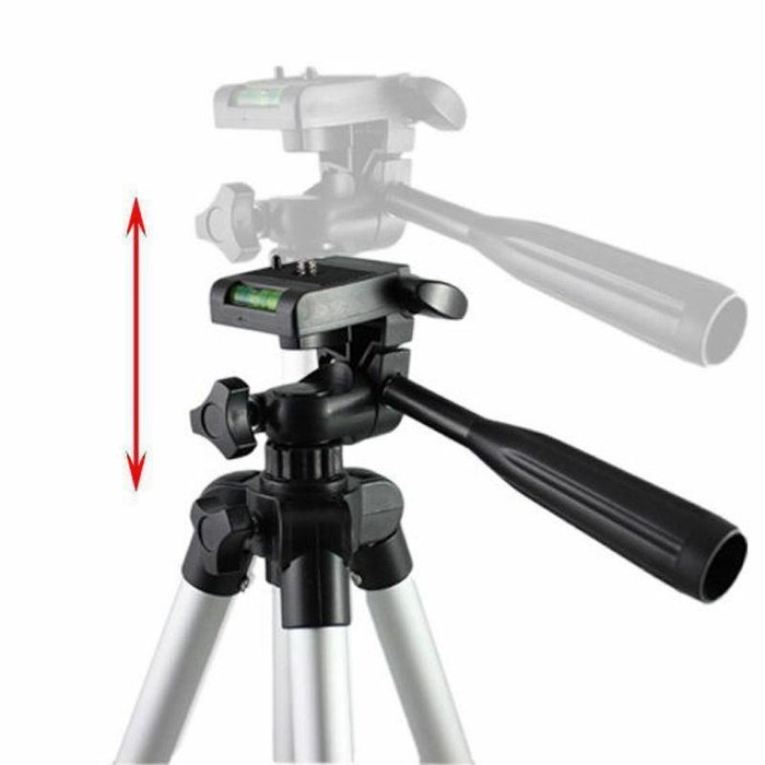saketi italy - telescopic folding tripod with remote control