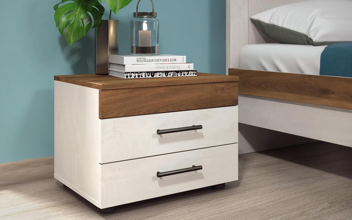 saketi italy - bedside table reislin