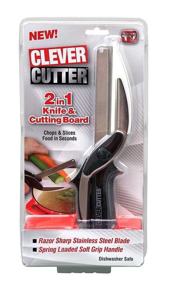 saketi italy - smart kitchen knife 2 in 1 with cutting base