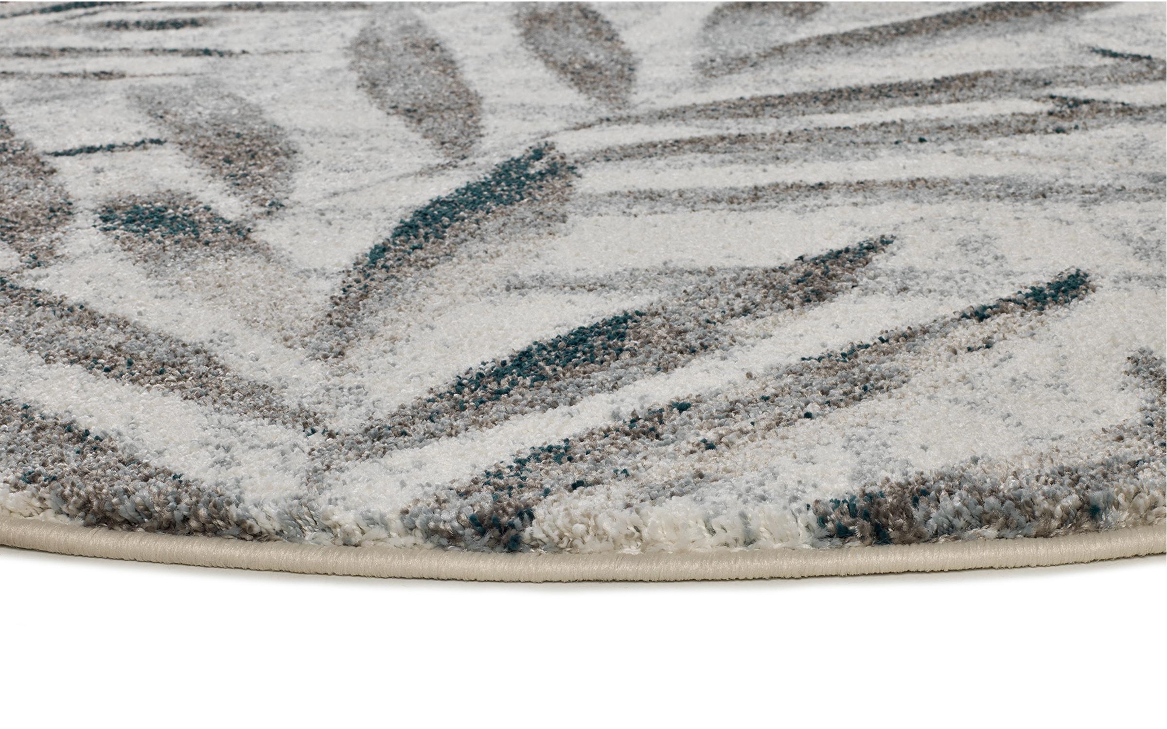 saketi italy - round carpet pedro