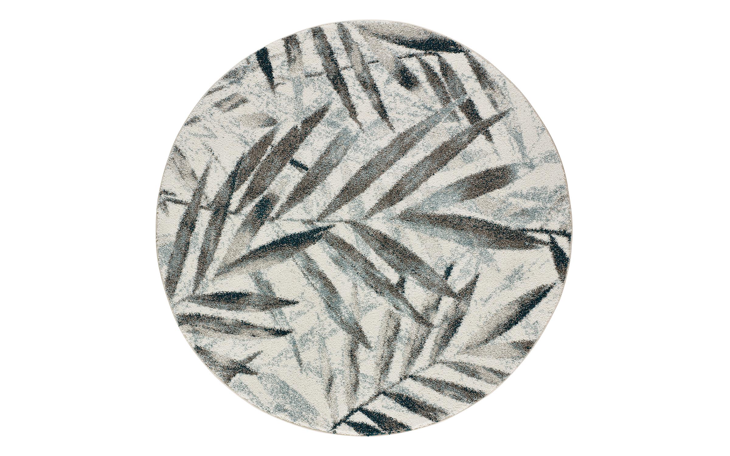 saketi italy - round carpet pedro