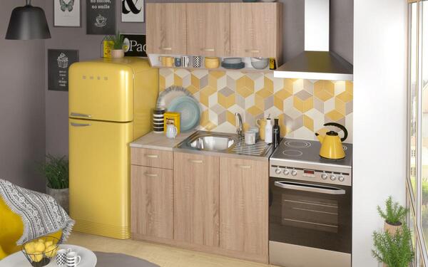 saketi italy - kitchen composition ariel