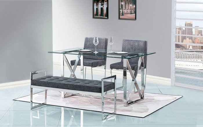 saketi italy - glass table charlie