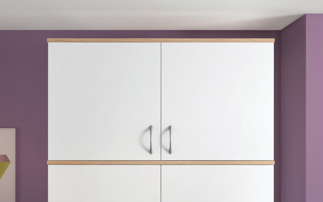 saketi italy - 2-leaf wardrobe loft matos