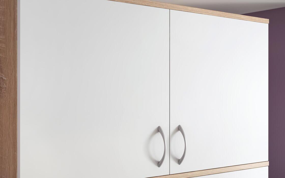 saketi italy - 2-leaf wardrobe loft matos