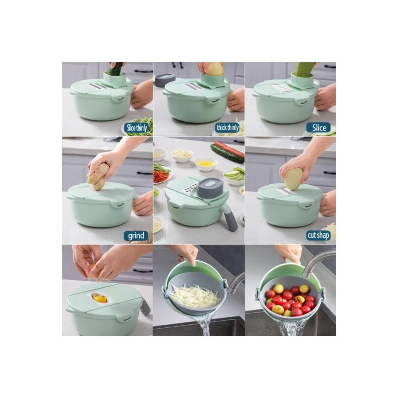 saketi italy - strainer vegetable cutter 6 in 1