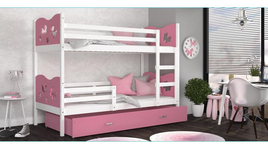 saketi italy - children's bunk bed and mattresses gigi