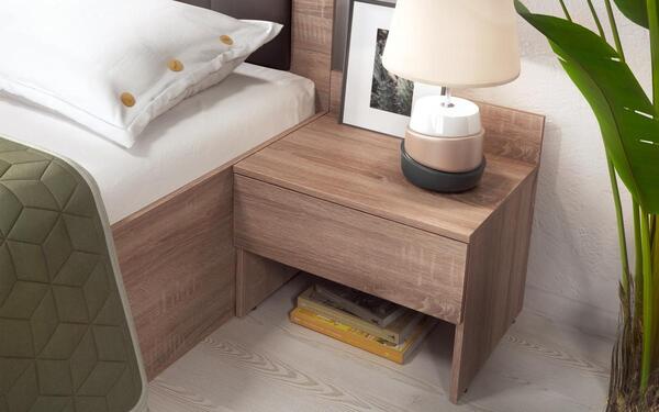 saketi italy - double bed and two bedside tables twix