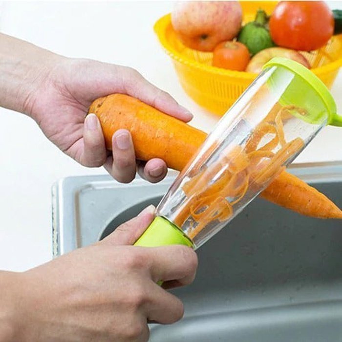saketi italy - fruit/vegetable peeler with container